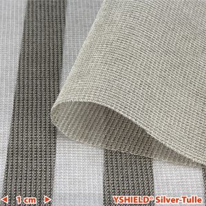 SILVER TULLE - Zaštitna tkanina - Širina 130 cm - zaštita od zračenja baznih stanica za mobitele